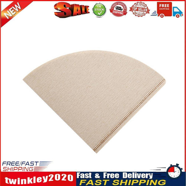 40pcs V-shaped Coffee Filter Paper Espresso Coffee Drip Strainer Bag (L) Newly