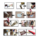 50pcs 12mm Billiard Pool Cue Tips Hardness in M Cue Stick Accessories