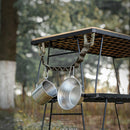 Camping Hanging Rope Tent Cup Lamp Hanger Outdoor Clothes Line w/ D Ring Buck