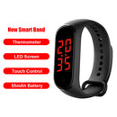 Smart Watch LED Time Display Body Temperature Measurement Thermometer Smartwatch