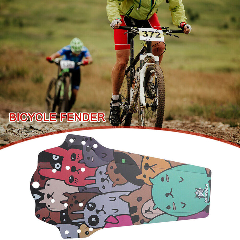 Bicycle Fenders Carbon Fiber Front Rear Tire Wheel MTB Road Bike Wings Mudgua