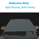 Cover with Night Reflective Strips Front Windscreen Cover Auto Snow Cover