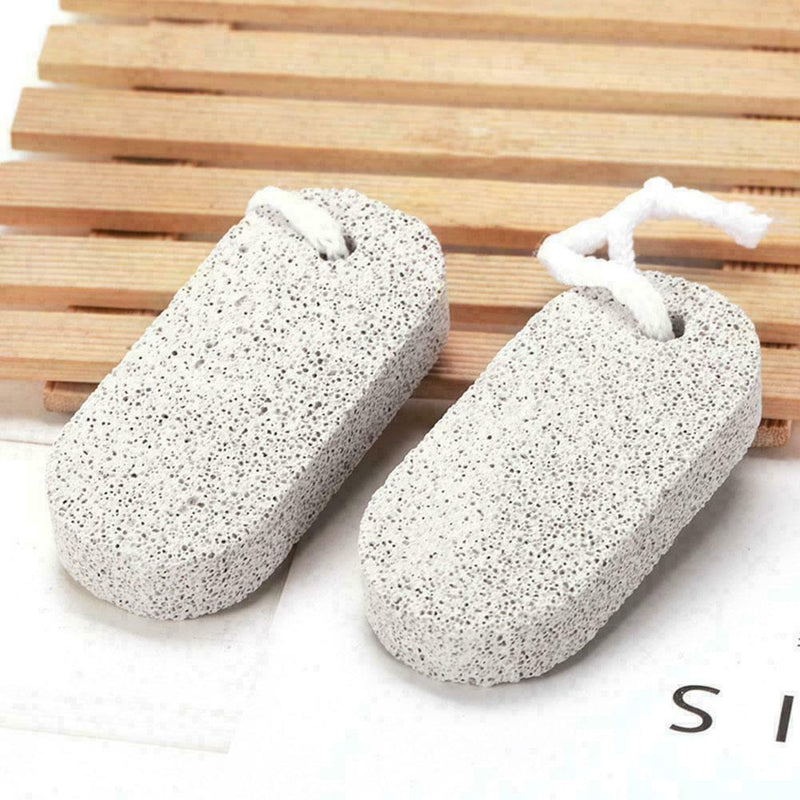 1*Foot Skin File Scruber Pumice Hard Stone Pedicure Remover T2D6 Foot Care W3T3