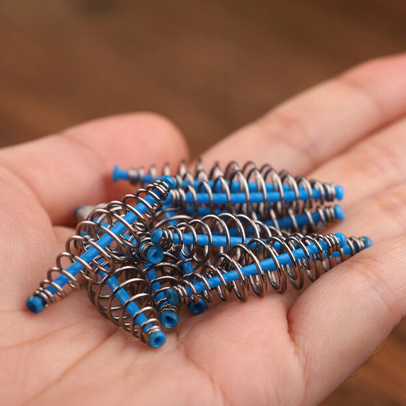 Spring Bait Feeder Stainless Steel Feeder Spring for Carp Fishing Fishing Tackle