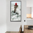 5D Diamond Painting Seaside Lighthouse Full Round Drill DIY Home Mosaic Pictu