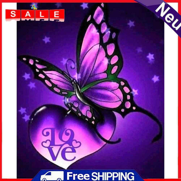 Butterfly 40x50cm Oil Paint By Numbers DIY Painting