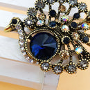 1989candy Brooch Peacock Bird Animal, Raw, Colorful, Diamond Framed, Women's Jewelry