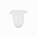 200pcs 4mm Silicone Ear Plugs Earring Ear Nuts Jewelry Findings