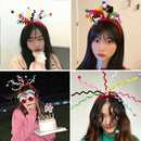 Headwear Hair Band Funny Headband Hair Clips Happy Birthday Hair Hoop