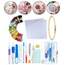 Cotton Needle Knitting Embroidery Thread Poke Embroidery Kit Cross Stitch Kit