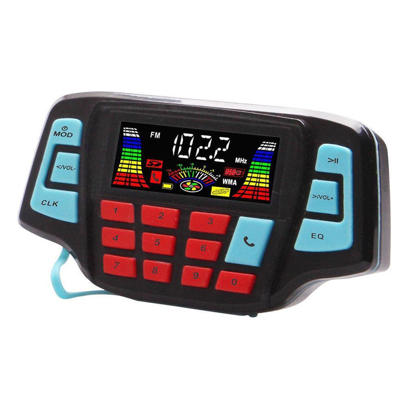 Motorcycle Bluetooth Audio System FM Radio Stereo Speaker MP3 Player Motor F