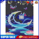 Round crystal diamond diamond painting moon abstract serie