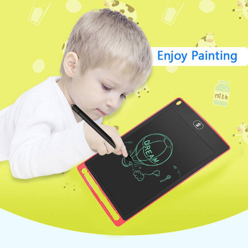 8.5 inch Digital LCD Writing Tablet Ultra-Thin Drawing Pad with Pen (Red)