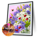 5D Diamond Painting Flower Full Round Rhinestone DIY Mosaic Picture Home Deco