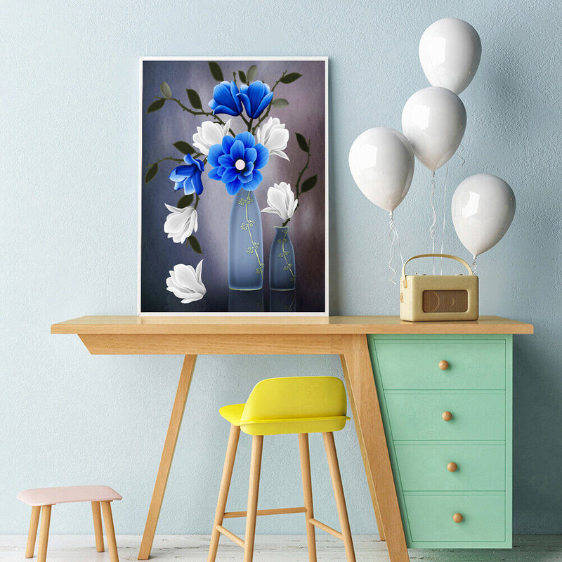 Vase Part Drill Special Shaped Diamond Painting Cross Stitch Crafts 30x40cm
