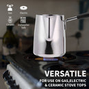 Milk Frothing Pitcher 12oz (350 ml) Milk Jug Cup Coffee Steaming Pitchers