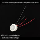 DC 12V 24V Wiring Infrared Sensor Ceiling Lamp Human Body Induction Switch Newly