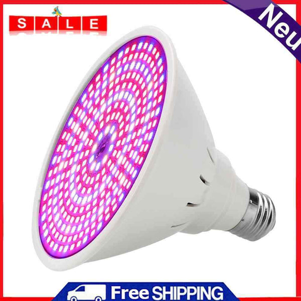 Asipropic Plant Light LED Grow Light 290 LEDs E27 Plants LED Grow Light Light