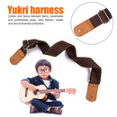 Guitar Strap Anti Slip Bass Ukulele Shoulder Belt Musical Parts (Coffee) Newly
