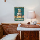 Retro Cat Metal Plate Poster Painting Bar Pub Decor Tin Plaques Wall Signs