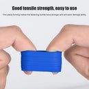 2x Fixed Gear Road Bike Handlebar Tape Fixing Ring Silicone Bar Wrap Sleeve L