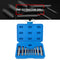 6pcs/set Remove Stripped Damaged Wire Screw Tap Extractor Drill Bits Set Newly