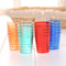 10pcs Disposable 30ml Glasses Cups Plastic Cup Neon Pa Bar Colourful CLLL Y4L8