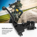 Aluminum Left 7/8 Inch Handlebar Clutch Lever for Pit Dirt Bike ATV (Black)
