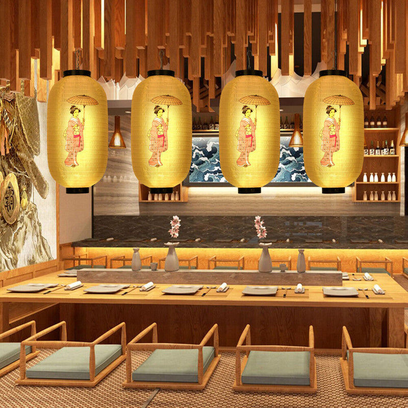 10 inch Customized Chinse Style Character Painted Lantern for Hanging (E) Newly