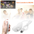 Remote Control Joypad Replacement for Wii Wii U Nunchuk Controller (White) Newly