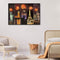 #A World Famous Places Full Cross Stitch 14CT Cotton Thread Printed Embroidery K