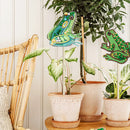 2x DIY Diamond Painting Flower Pot Plant Decor Stick Home Ornaments (HBJ19)