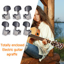 6pcs 3R 3L Guitar Tuning Pegs Enclosed Locking Tuners Knob Machine Heads Parts