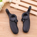 Black 2Pcs Outdoor Mountain Bicycle Cycling Handle Bar End Security Grips Newly
