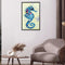 5D Diamond Painting Kit DIY Hippocampus Partial Special Shape Drill (KA351)
