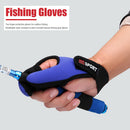 Fishing Gloves Protector Two Finger Anti-cut Anti Slip Fishing Tackle Gloves