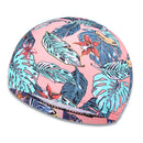 Swimming Caps Women Men Waterproof Ear Hair Protection Swim Hat (Pink) Newly