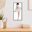 Cross Stitch 14CT Fashion Show Printed DIY Embroidery Kits Handmade Needlework