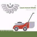 45pcs Mower Blades Stainless Steel Brush Cutter Parts for Trimming Machine Newly