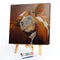 Cute Animal Oil Paint By Numbers Kit DIY Drawing Picture for Adults Home Deco