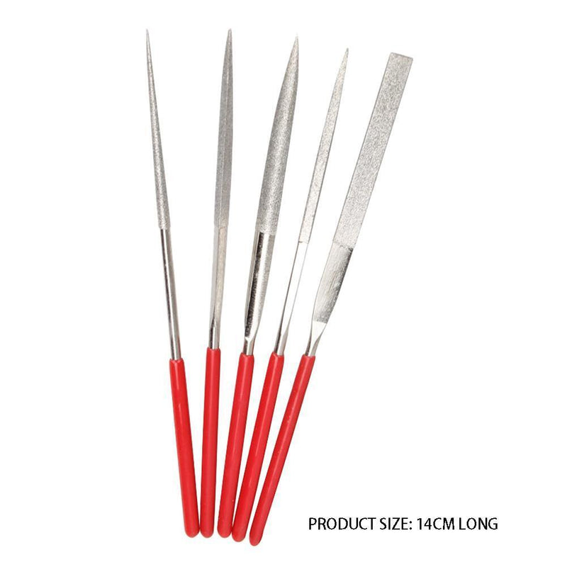 5sets*5pcs Needle Files Set for Metal Glass Stone Jewelry Wood