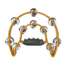 Double Row Hand Bell for Party Orff Tambourine Percussion Musical Instruments