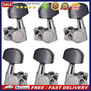 6pcs 3R 3L Guitar Tuning Pegs Enclosed Locking Tuners Knob Machine Heads Pa