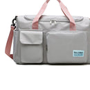Retro Women Letters Fitness Sports Large Capacity Handbag Shoulder Messenger Bag