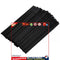 Drinking Straws Stripe Colourful Plastic Drinking Straws (100 Pack Black) Newly