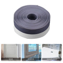 Door Window Bottoom Seal Strip Windproof Self Adhesive Sealing Tape (Grey) Newly