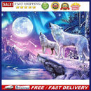 5D Diamond Painting Kit Animal Full Round Drill DIY Wall Picture Home Decorat
