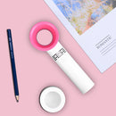 Portable Bladeless Cooling Fan Summer Personal Handheld Desktop Fan (White)