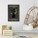 Full Cross Stitch Moon Cat Embroidery Cotton Thread DIY 11CT Stamped Needlework
