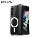 Magsafing For SamsungGalaxyZ Flip 4 3 Transparent Magnetic Wireless Armor Case_